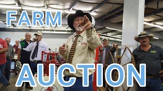 Huge Farm Collectibles Auction With A Huge Crowd And Huge Prices [upl. by Marven]