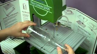 How To Cut Bottles Using The Precision 2000 Bandsaw [upl. by Ailaroc]