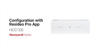 HCC100  Configuration with Resideo Pro App [upl. by Evelc592]
