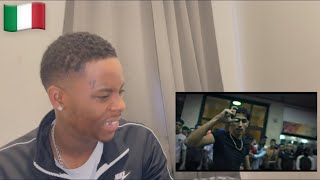 UK 🇬🇧 REACTION TO 🇮🇹 ITALIAN DRILLRAP  Baby Gang – Lecco City Official Video [upl. by Townie]