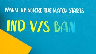 IND vs BAN players warmup amp match scene vijaykumar subscribe ytshorts shorts youtubeshorts [upl. by Namor]