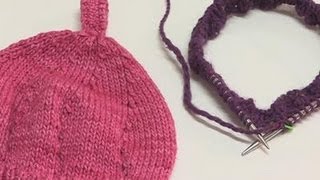 A guide to knitting a beret [upl. by Nylrehs583]