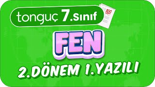 7Sınıf Fen 2Dönem 1Yazılıya Hazırlık 📑 2024 [upl. by Aicrag]