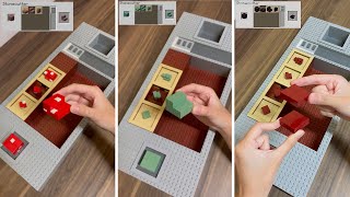 Cutting Minecraft Blocks Using Stonecutter BUT Lego [upl. by Caria343]