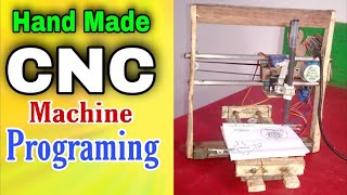 CNC Machine Programing Kaise kore  CNC arduino Programing Full details [upl. by Anawat]