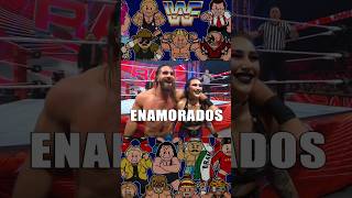 WWE Seth Rollins y Rhea Ripley Enamorados Wwe Sethrollins Rhearipley [upl. by Amlez487]