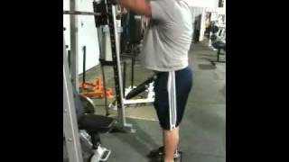 Eliteftscom  Exercise Index Standing Ab Crunches [upl. by Haden]