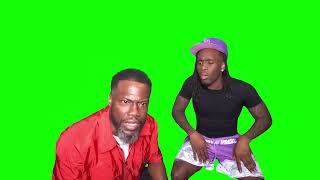 Kevin Hart saying quotWHO TF DOES HE THINK HE ISquot meme  Kai Cenat livestream  Green Screen [upl. by Norita]