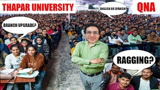 Answering Your Questions About Thapar University [upl. by Chenee47]