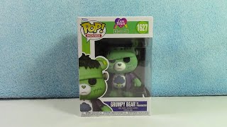 Funko POP Care Bears x Universal Monsters Grumpy Bear Frankenstein Unboxing [upl. by Coltin]