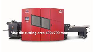 DCH200 DIGITAL DIE CUTTER [upl. by Atinod]