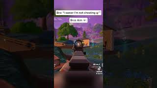 Fortnite aimbot fortnite fortniteclips gaming viralshorts [upl. by Alyal]