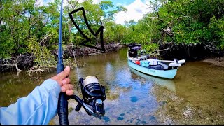 Gheenoe Fishing In Ten Thousand Islands [upl. by Derwin]