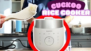 Cuckoo Rice CRPLHTR1009FW Cooker Unboxing Set up and How to [upl. by Konrad]