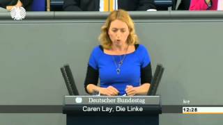 Caren Lay DIE LINKE Industrierabatte beim EEG laufen aus dem Ruder [upl. by Prosperus]