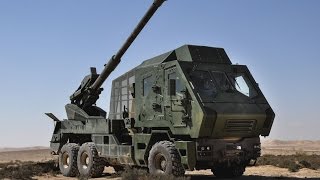 New Atmos Canon 2000 6x6 artillery system  Israeli Army [upl. by Ativel]