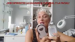 DIFERENCIA ENTRE LA GALVÁNICA CORPORAL Y LA FACIAL [upl. by Icam94]