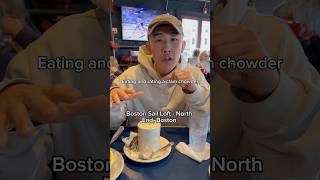 Boston Sail Loft  Clam Chowder clamchowder bostonfood soup foodie macandcheese [upl. by Ragnar404]