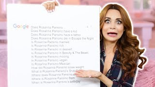 Rosanna Pansino Answers the Webs Most Searched Questions [upl. by Kane]