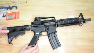 BOLBR WE tech ECCB M4A1 GBBR gel blaster review [upl. by Romeon]