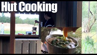 Cooking in a Hut  Wetland Exploration [upl. by Assil]