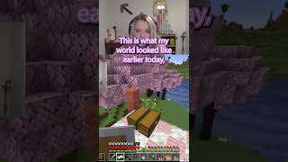 corrupted my world again minecraft twitchstreamer [upl. by Timms]