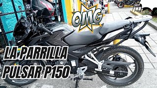 🏍️ PARRILLA para la Pulsar P150  Muy bonita ❤️ [upl. by Therron]