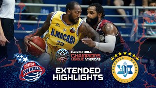 Franca v Hebraica Macabi  Extended Highlights  BCLAmericas 202324 [upl. by Ader581]