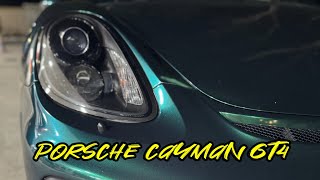 981 CAYMAN GT4 Touge Runs  Hong Kong [upl. by Ehttam]