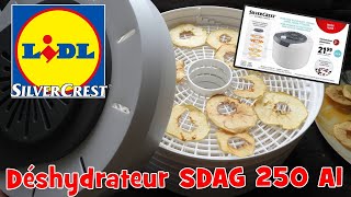 TESTE 🔎 DU DÉSHYDRATEUR ALIMENTAIRE quotSILVER CREST®️quot DE CHEZ LIDL UNBOXING [upl. by Violette]