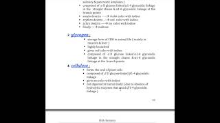 Carbohydrates Chemistry Polysaccharides [upl. by Christal259]