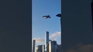 Riverfire Brisbane  RAAF C17 Globemaster Fly Pasts brisfest riverfire [upl. by Lohman]