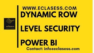 DynamicRowLevel SecurityRLS in Power BI [upl. by Gmur]