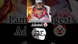 Akainu Vs Garp 💀 onepiece garp akainu reaction trollface trending shorts animecharacter [upl. by Earezed]