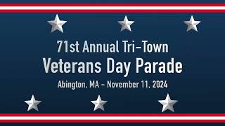 71st TriTown Veterans Parade November 11 2024 [upl. by Dahsar657]