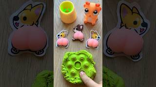 Squishy Corgi Calling Fun 🤩🐸😂 satisfying squishy fake calling corgi asmr trend shorts [upl. by Karlen]