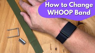 How to Change WHOOP 40 Strap [upl. by Ruel451]