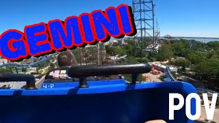 Gemini at Cedar Point  POV [upl. by Hatcher]