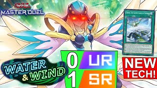 Water amp Winds BEST UNBANNED 0 UR 1 SR Lyrilusc OTK  YuGiOh Master Duel [upl. by Annim]