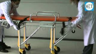 Stretcher Automatic Loading for Ambulance Item Code HF5120 [upl. by Hait]