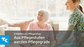 Aus Pflegestufen werden Pflegegrade  Erklärfilm zur Pflegereform [upl. by Elane]