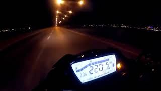 Suzuki GSXS750 Top Speed [upl. by Zurciram]