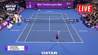 Iga Swiatek vs Karolina Pliskova Live Streaming  Qatar Open 2024 Doha  Swiatek vs Pliskova Live [upl. by Jeffers]