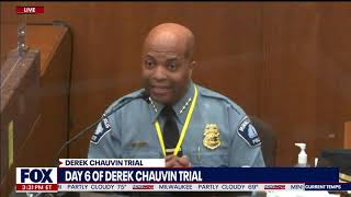 Chauvin Defense Takes On Police Chief Over Use of Force Policies For George Floyd [upl. by Oeak843]