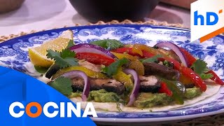 Receta de fajitas de portobello una opción llena de color y sabor  hoyDía  Telemundo [upl. by Nasar769]