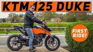 2024 KTM 125 Duke  First Ride Review [upl. by Harp]