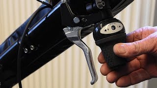 Instruction video  BerkelBike  Adjust 8speed Shimano Alfine Gear Grip Shift [upl. by Woodley903]