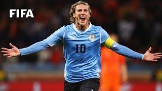 🇺🇾 Diego Forlan  FIFA World Cup Goals [upl. by Ocsic]