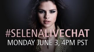 selenalivechat  Monday June 3 4pm PT [upl. by Kalbli]