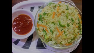 Easy and Tasty fried rice recipe in kannada [upl. by Onairam51]